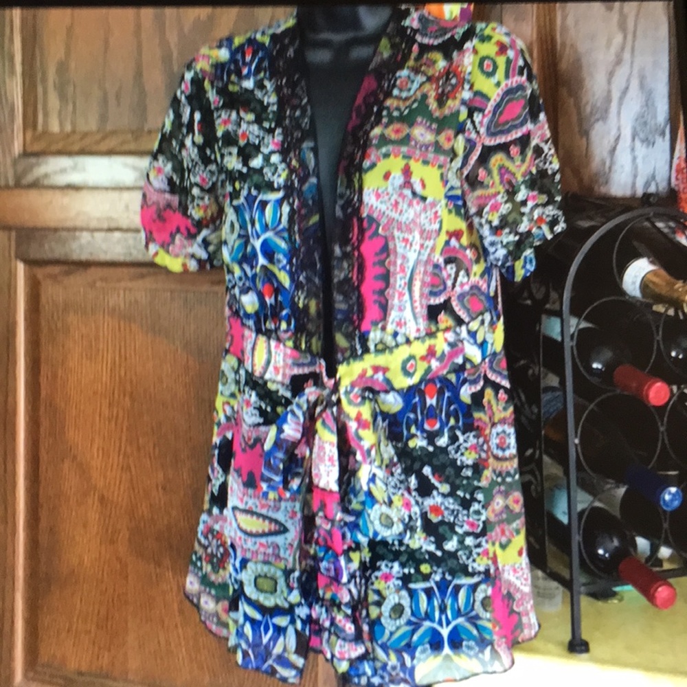 Pretty CAbi Sheer Blouse